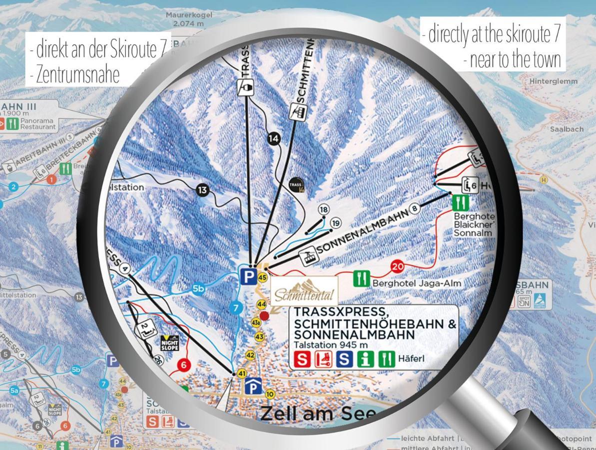 Schmittental Pension Self-Check-In Zell am See Ngoại thất bức ảnh